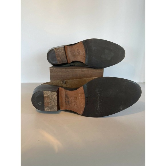 Coach Coleen Suede Bootie in Fatigue Size 6.5 - Picture 5 of 9